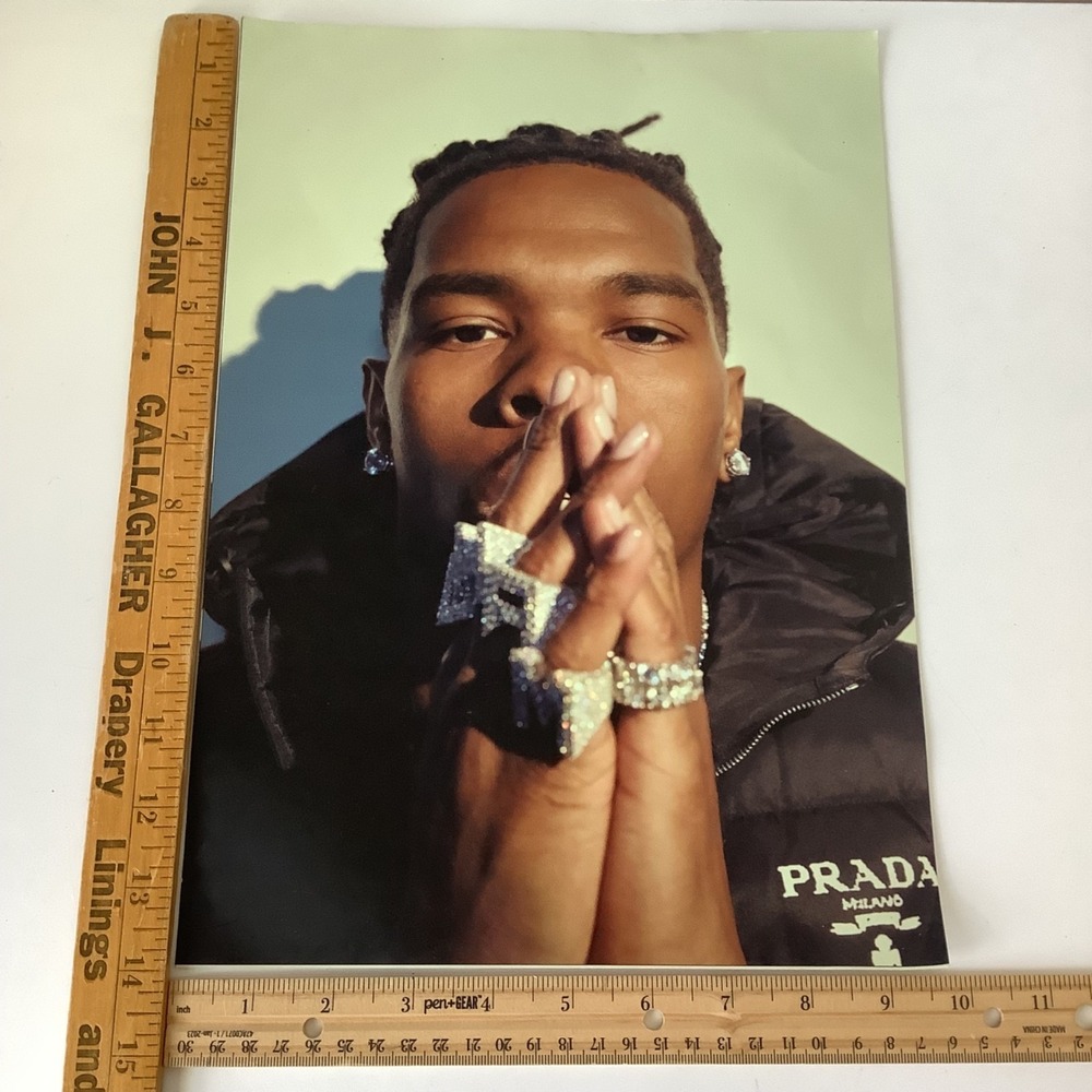 Lil Baby Rapper Poster Print Billboard Magazines 2021 Power Player Cover 14x10